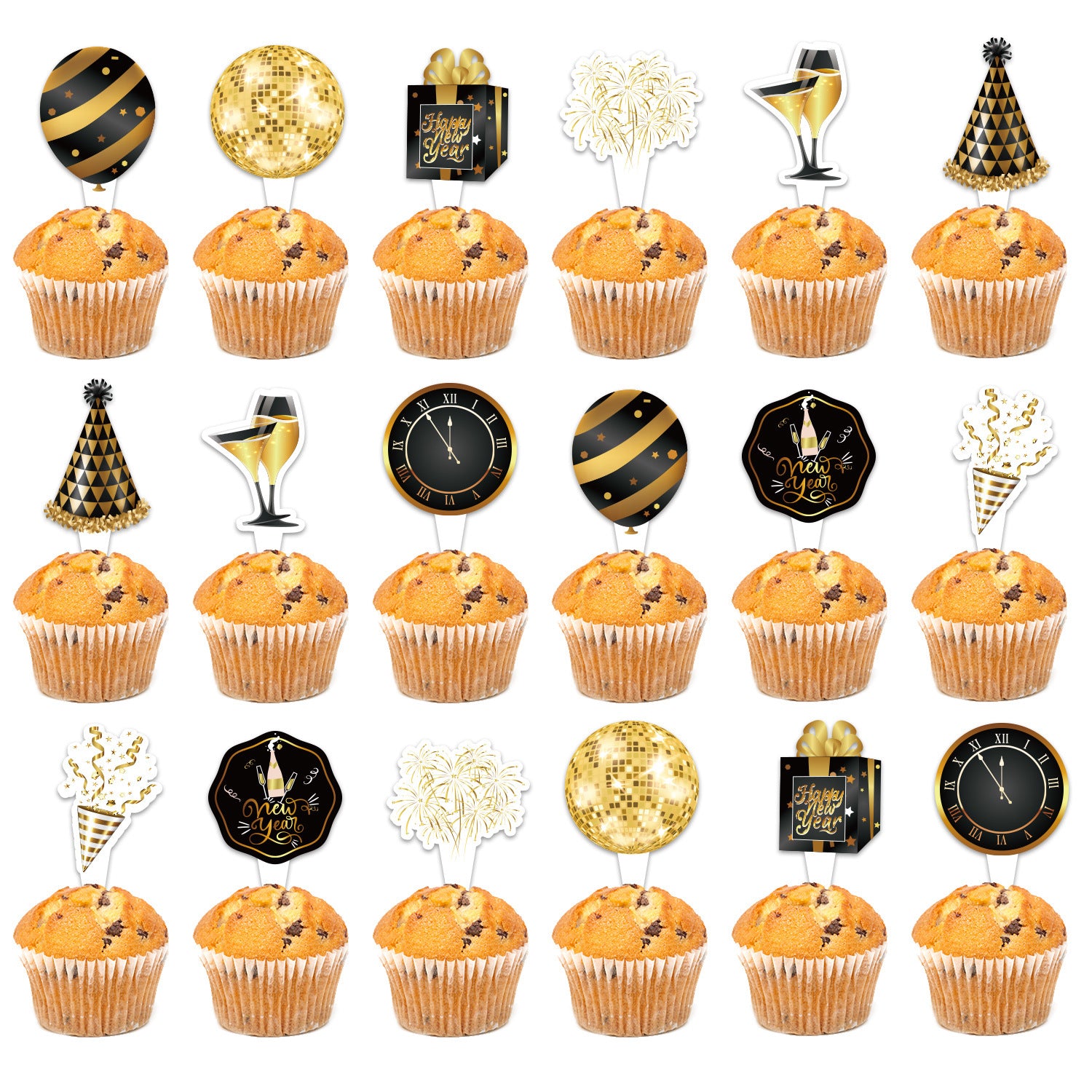 Wholesale 2024 Happy New Year Flag Decoration